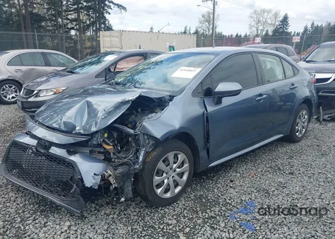 2020 Toyota Corolla Le from USA, damaged, VIN JTDEPRAE2LJ040594